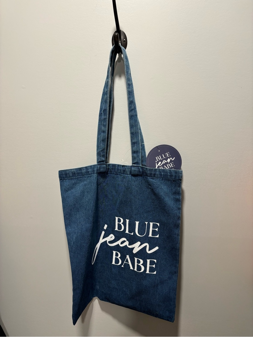 Blue Jean Babe denim tote